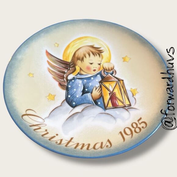 1985 Berta Hummel “Heavenly Light” Christmas Plate - No Box - Picture 6 of 7